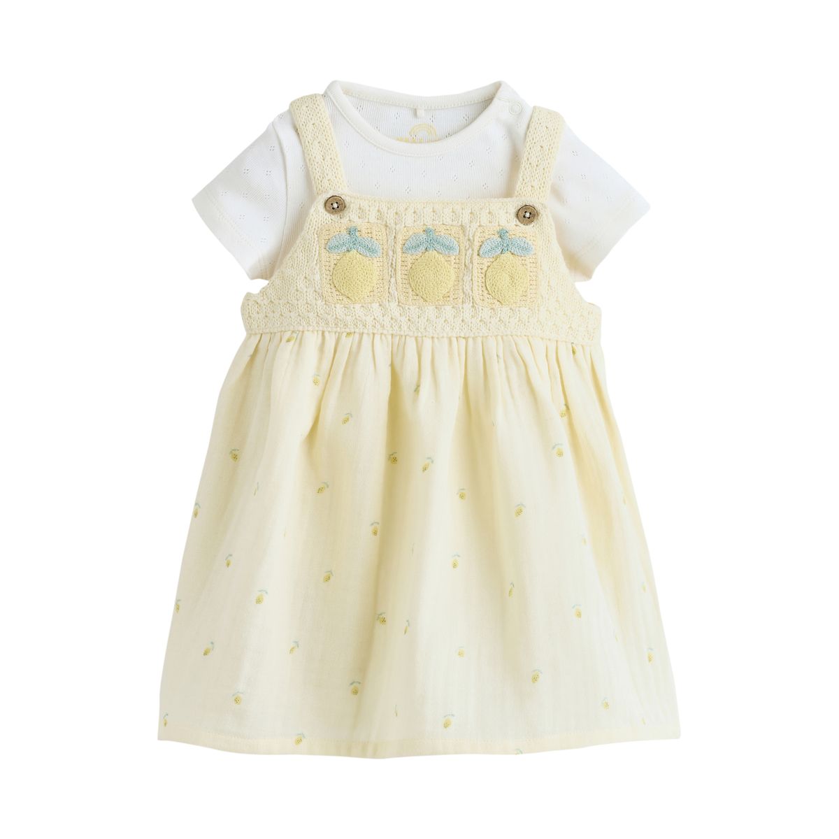 Ensemble 2 pièces chasuble et body, NEXT