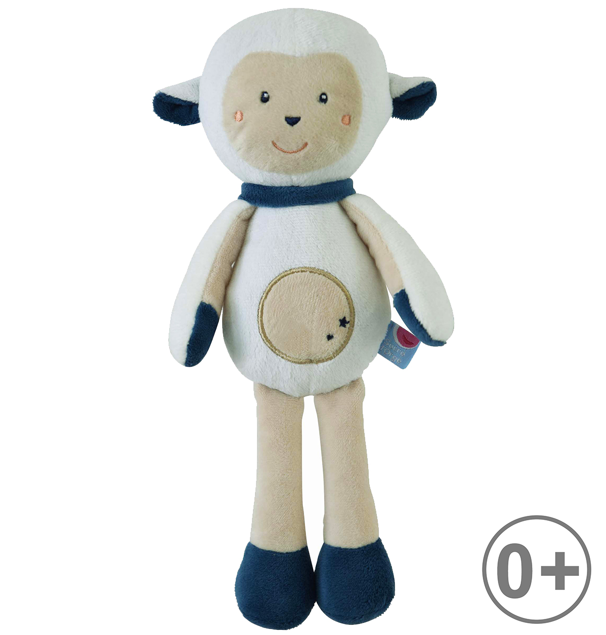 Grande peluche mouton sous boite cartonnÉe, SUCRE D'ORGE