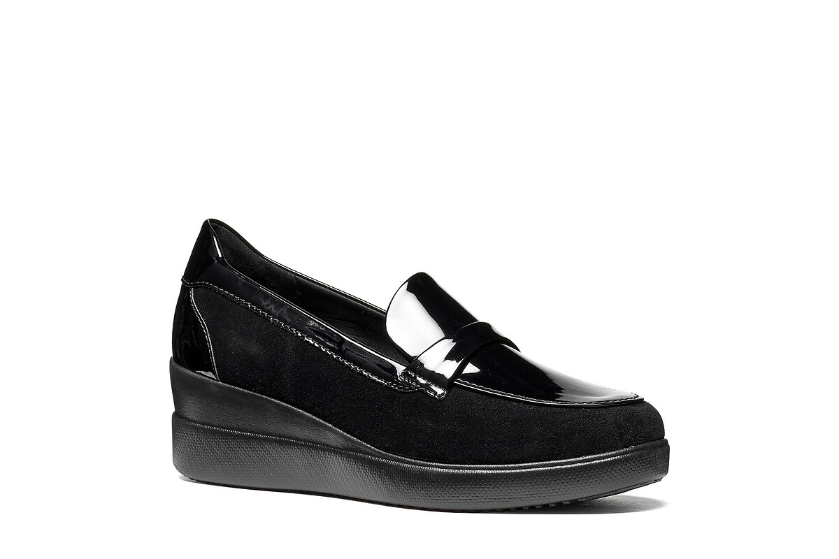 GEOX Mocasines de charol con cuña, STARDUST — photo 2