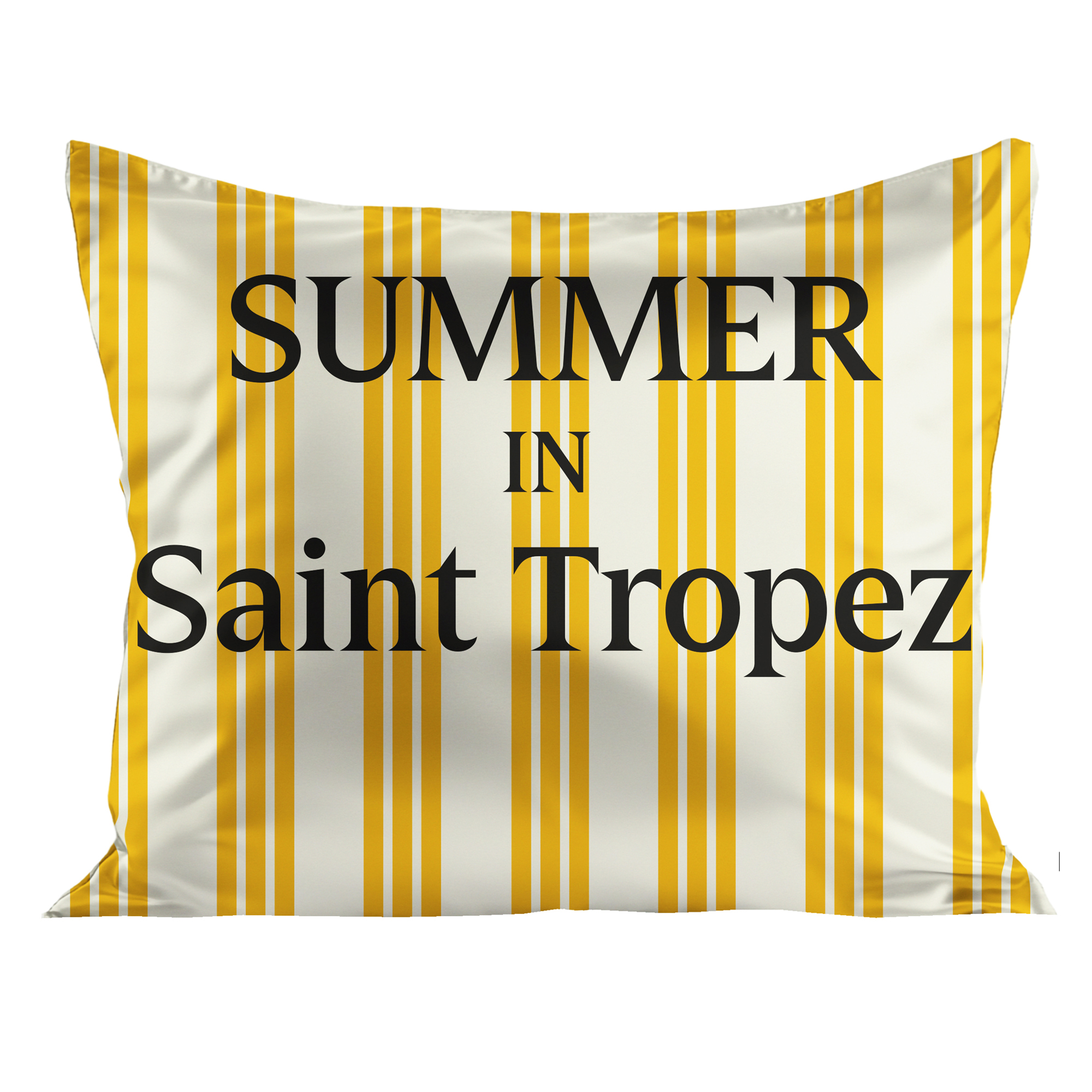 Pouf XL extérieur imperméable à rayure Summer in St Tropez, MX HOME