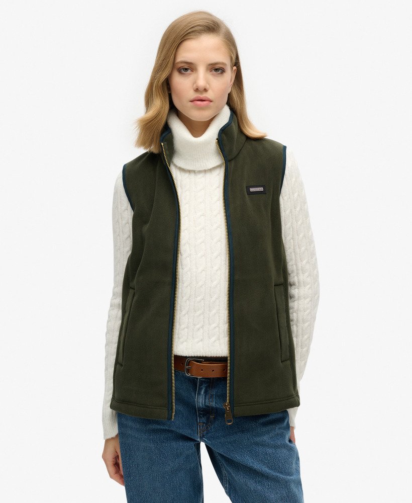 Gilet en polaire Estate, SUPERDRY