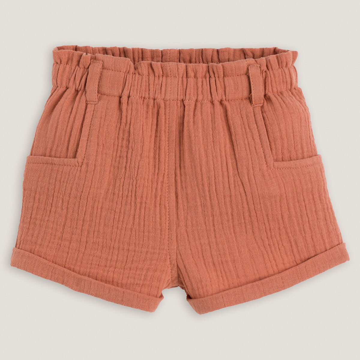 Short gaze de coton femme new arrivals