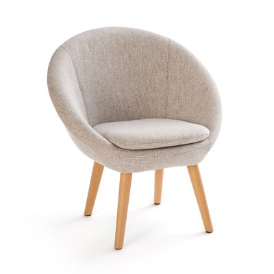 Jimi Ball Chair with Solid Beech Base LA REDOUTE INTERIEURS