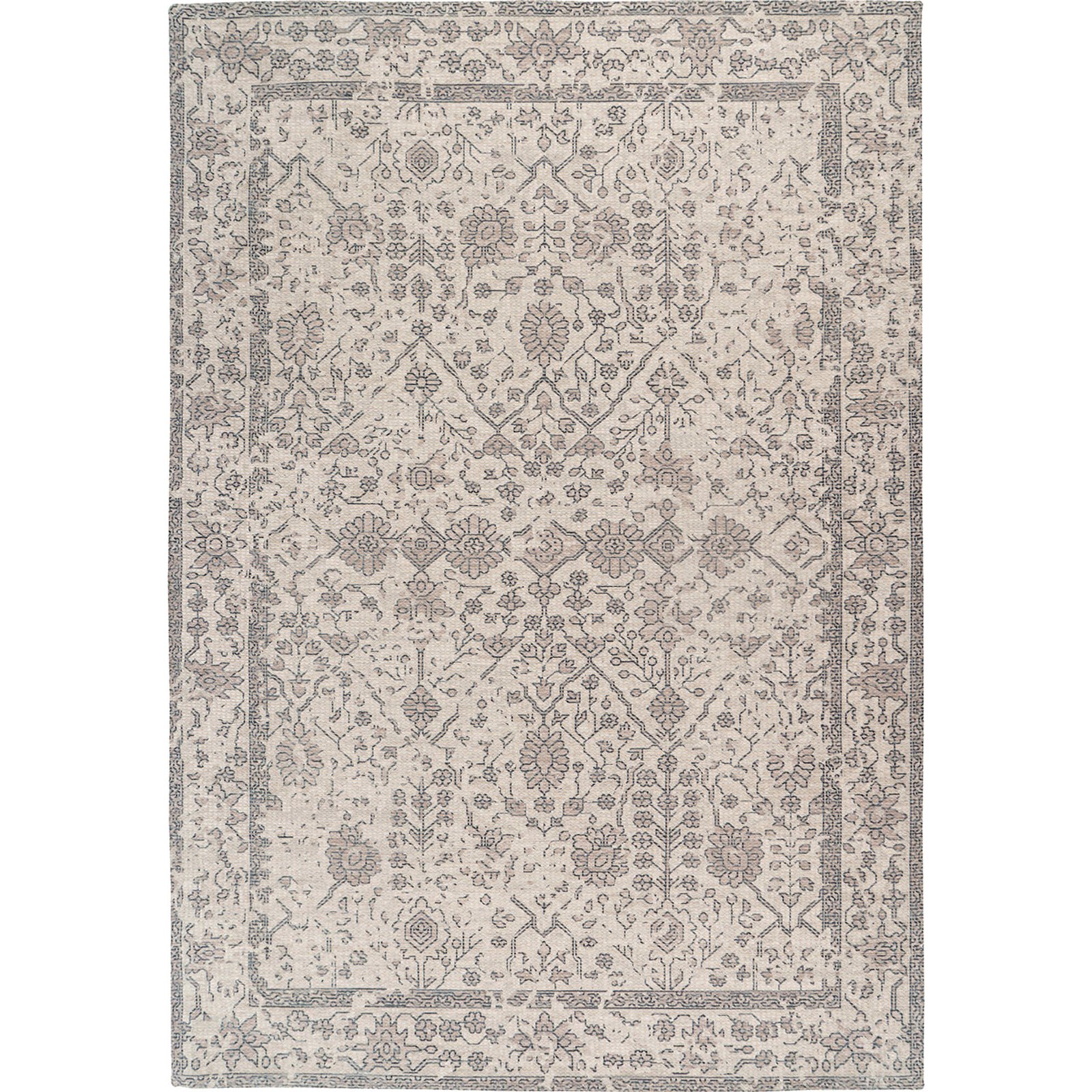 Tapis à motif fleuri tissé plat style vintage, ARTE ESPINA