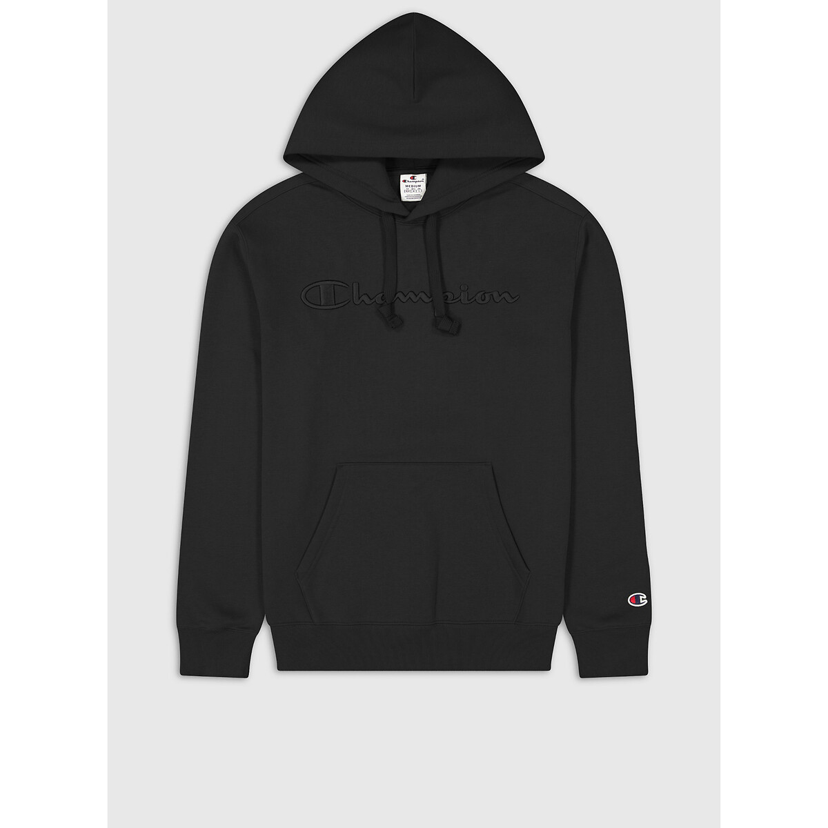 Champion hoodie hot sale embroidered sleeve