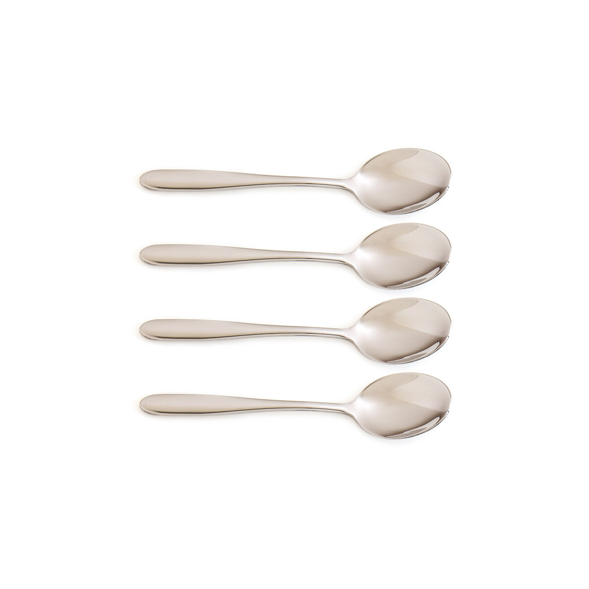 Lot De 4 Cuillères à Mélanger En Acier Inoxydable 304 - 15.8cm - Pour Cocktail, Thé, Café - Lave-Vaisselle Safe