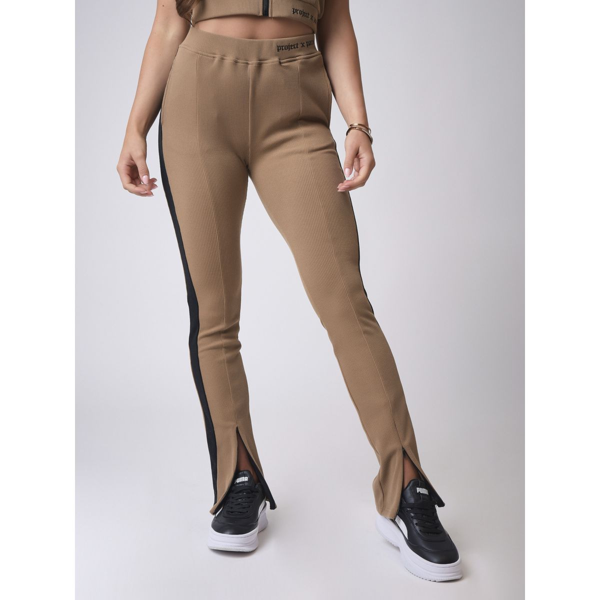 Pantalon moulant vas cheville camel Project X La Redoute