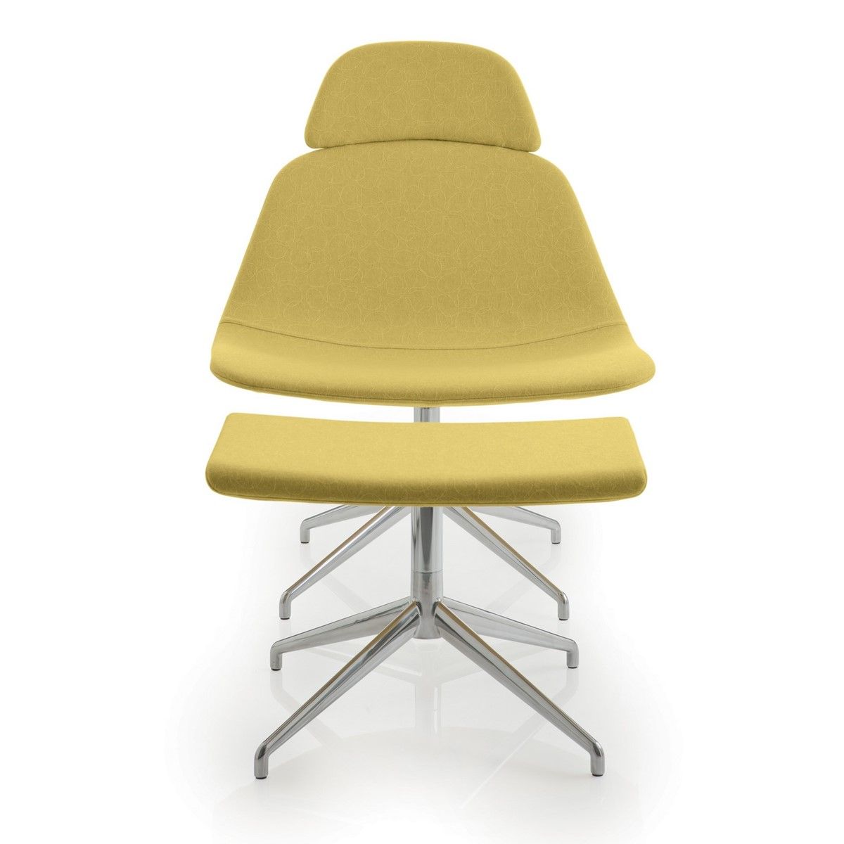 fauteuil et repose-pieds stary