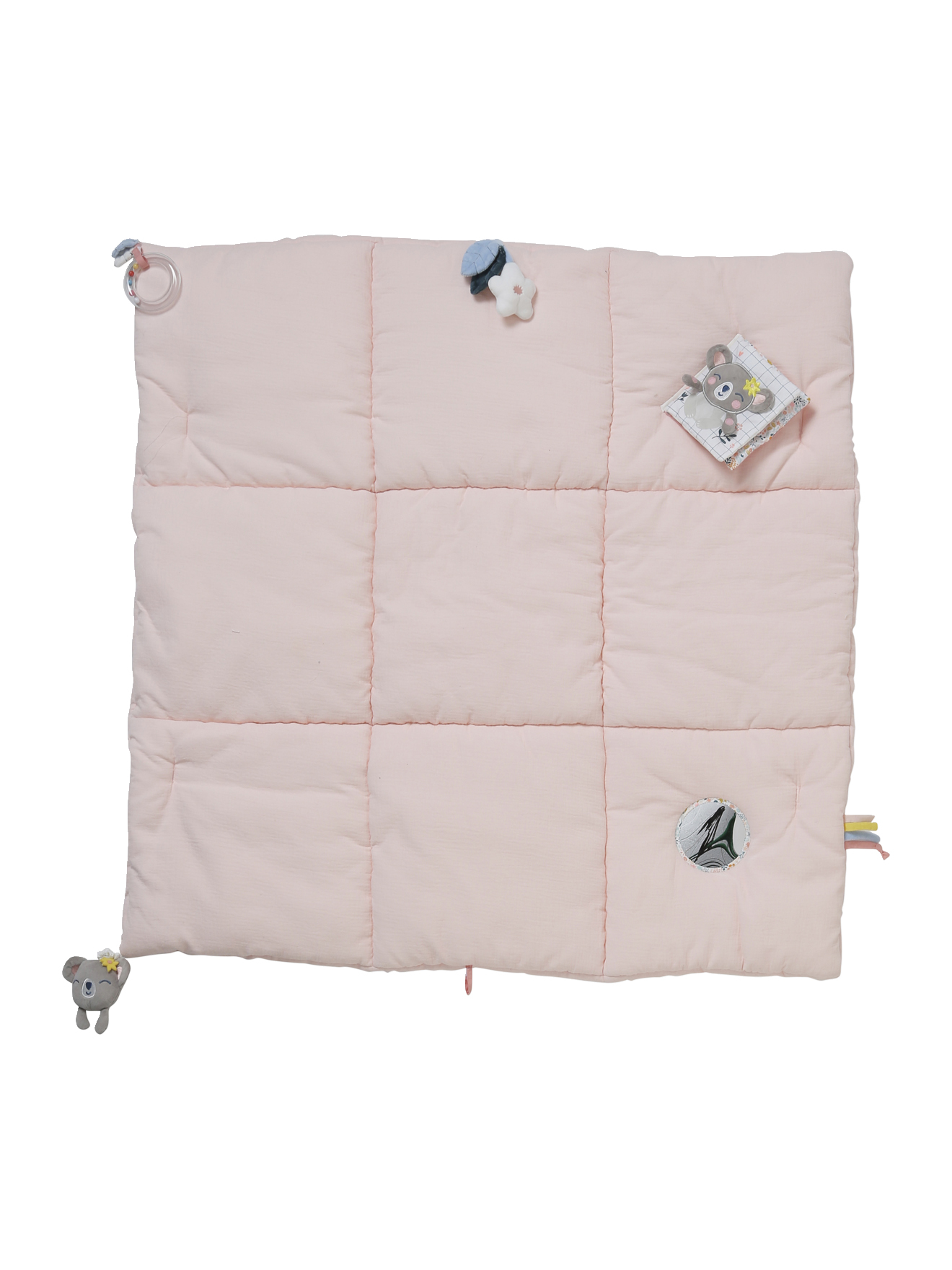 Tapis d'éveil en gaze de coton, VERTBAUDET
