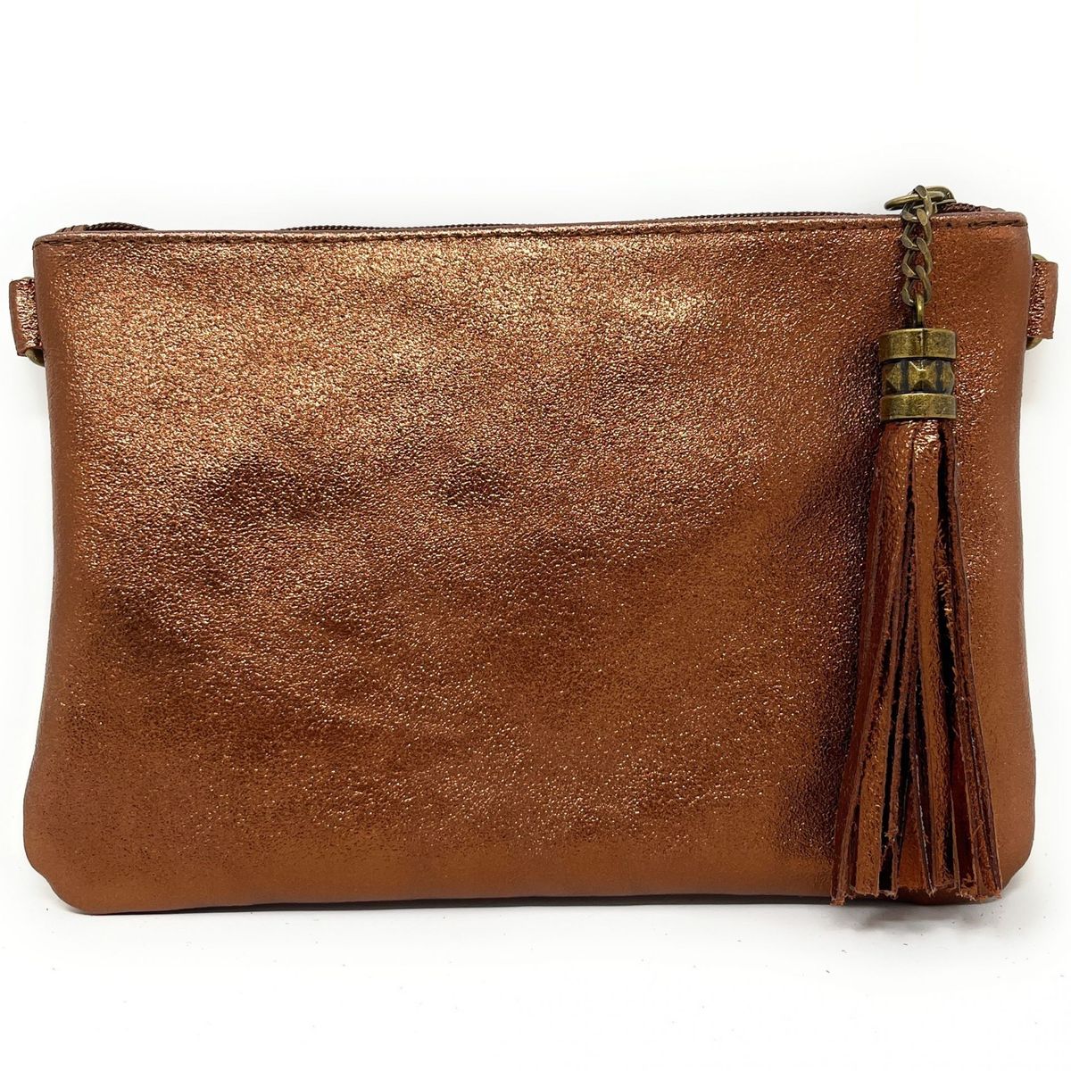 Pochette femme camel La Redoute