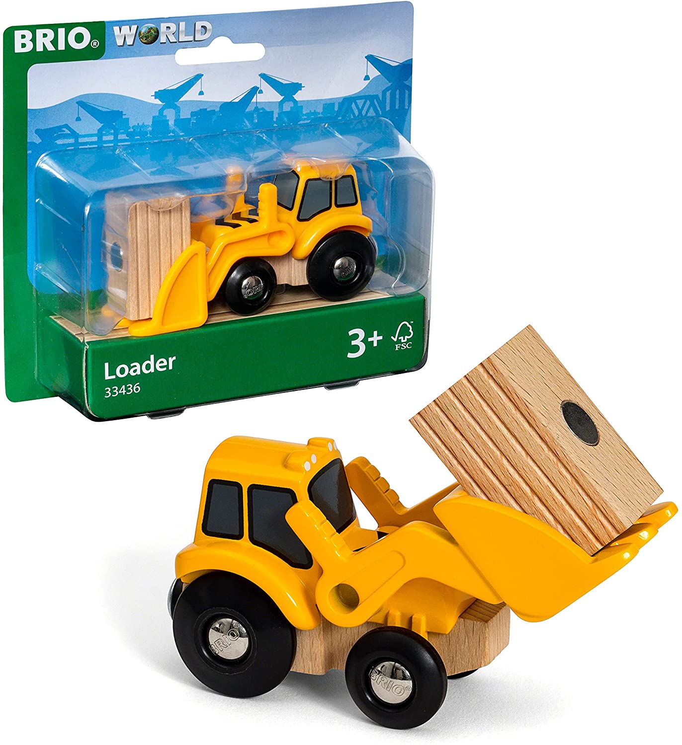 Chargeuse Tractopelle, BRIO