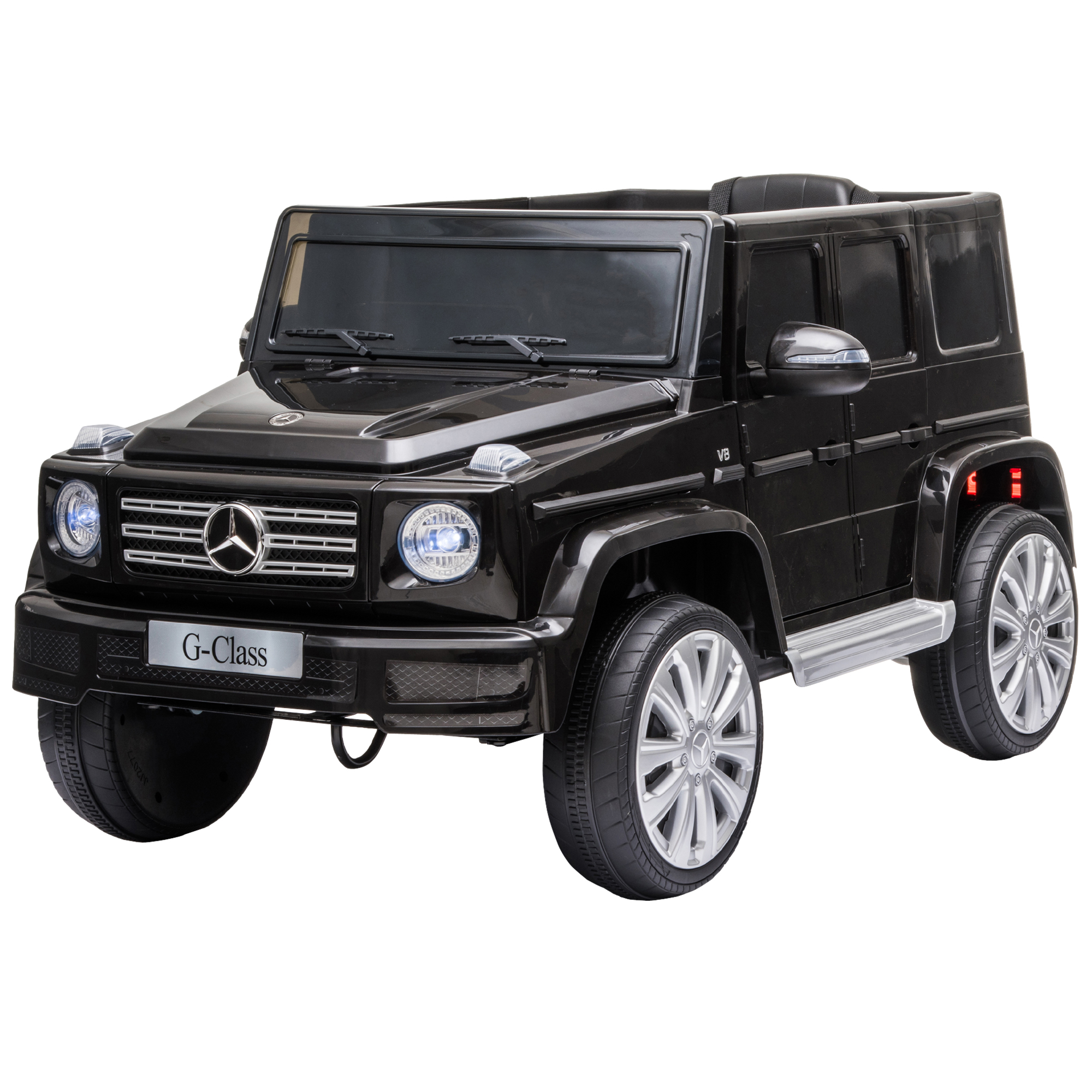 SUV électrique pour enfants PP Noir, HOMCOM