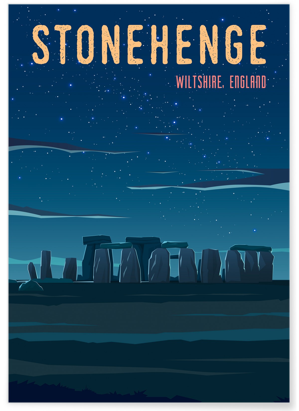 Poster Stonehenge, L'AFFICHERIE