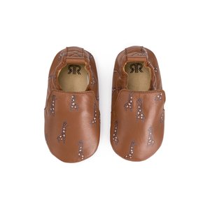 Kids Leather Giraffe Slippers LA REDOUTE COLLECTIONS image