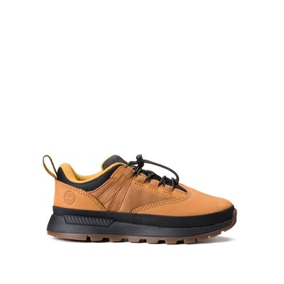 Kids Euro Trekker Low Trainers in Leather TIMBERLAND