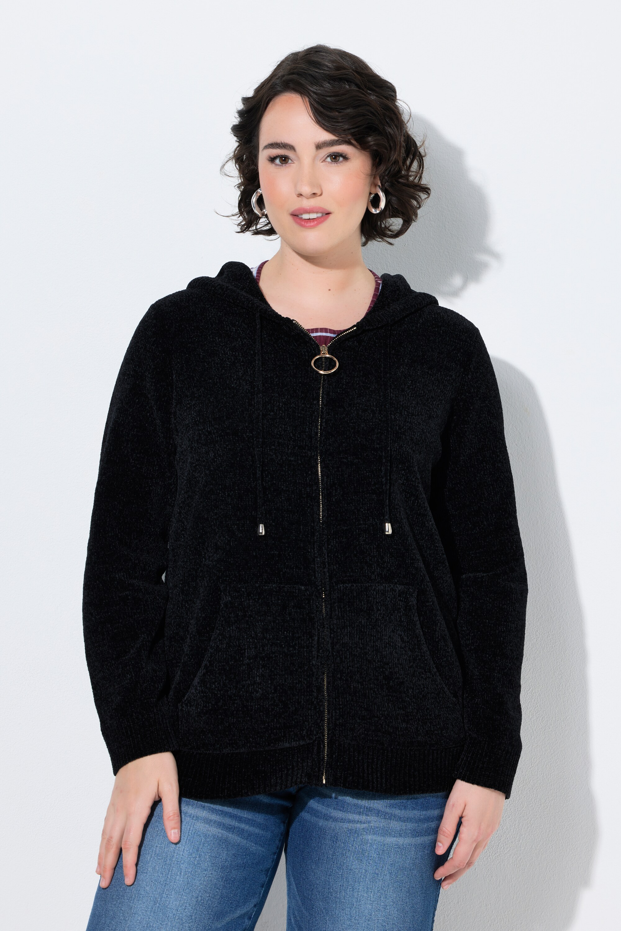 Cardigan maille chenille, ULLA POPKEN