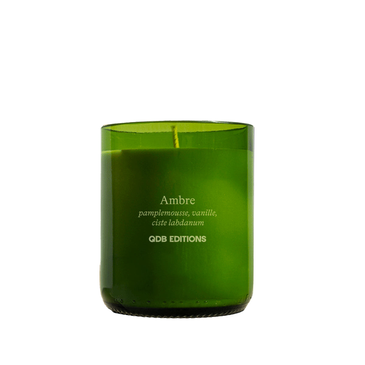 Bougie parfumée "Ambre" - 200g, QDB EDITIONS
