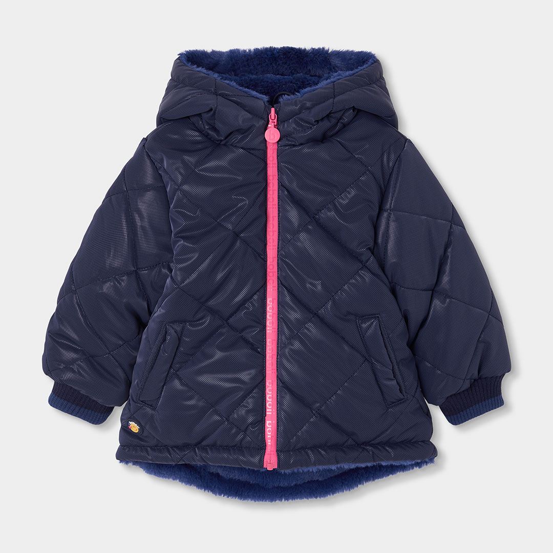 Parka fille tissu technique matelassée, BOBOLI