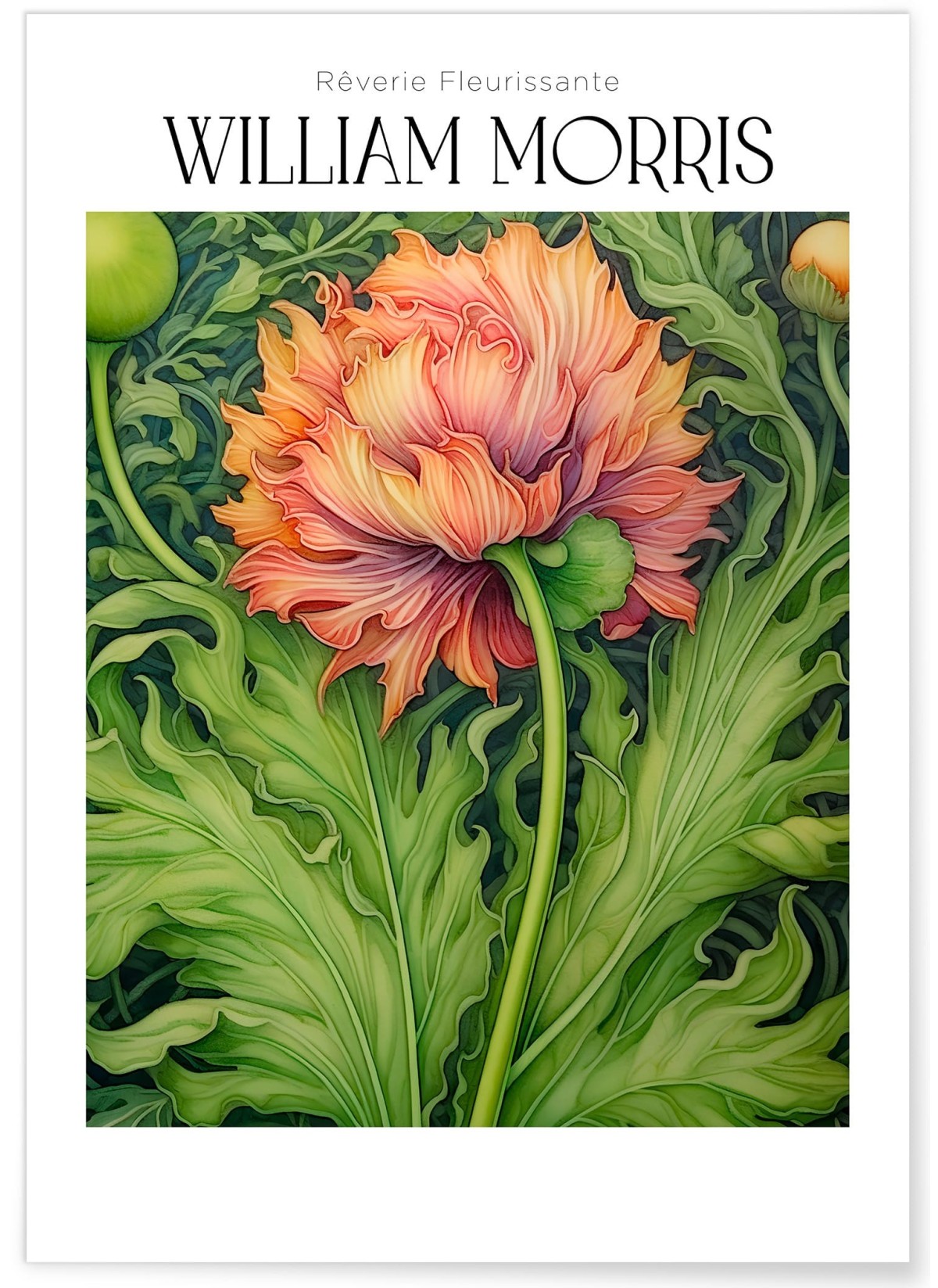 Affiche William Morris n°5, L'AFFICHERIE