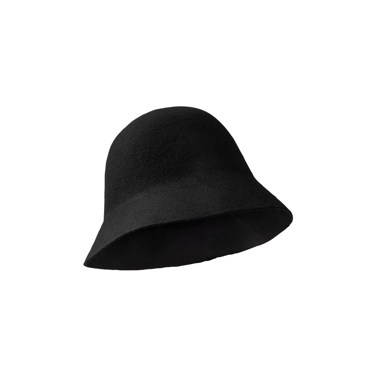 Hallhuber Chapeau en laine noir style d\u00e9contract\u00e9 Accessoires Chapeaux Chapeaux en laine 