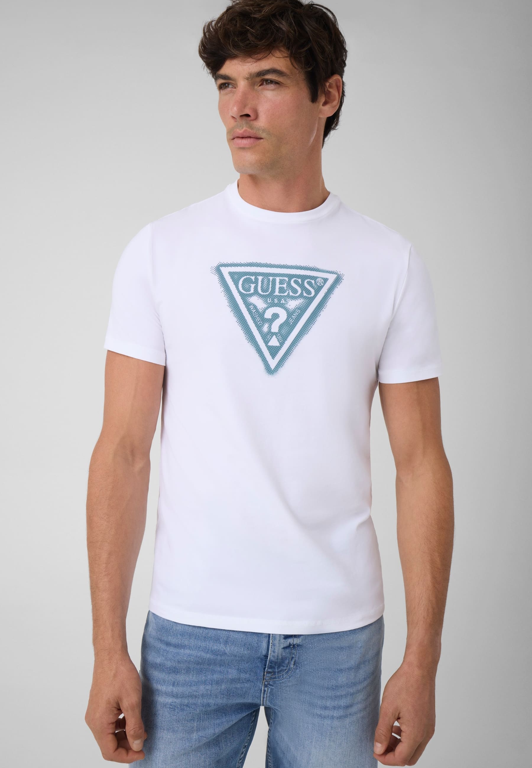 T-Shirt Avec Logo, GUESS