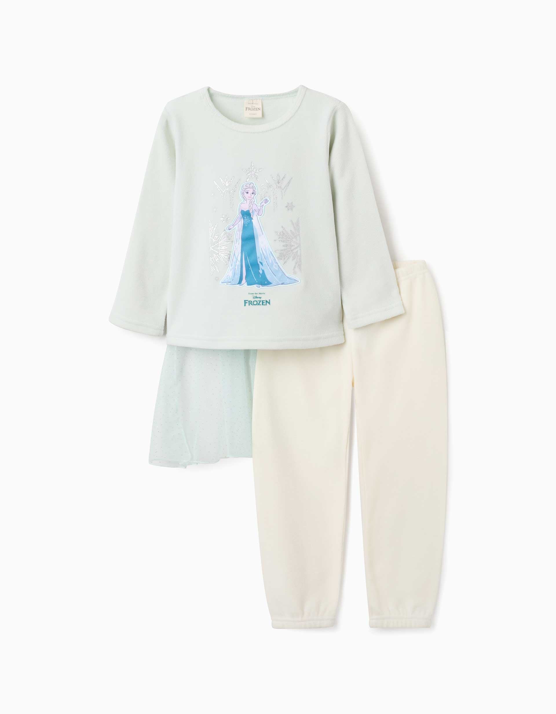 Pyjama en polaire avec Elsa et cape, ZIPPY