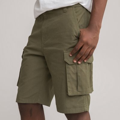 Cotton Utility Bermuda Shorts, 10-18 Years LA REDOUTE COLLECTIONS
