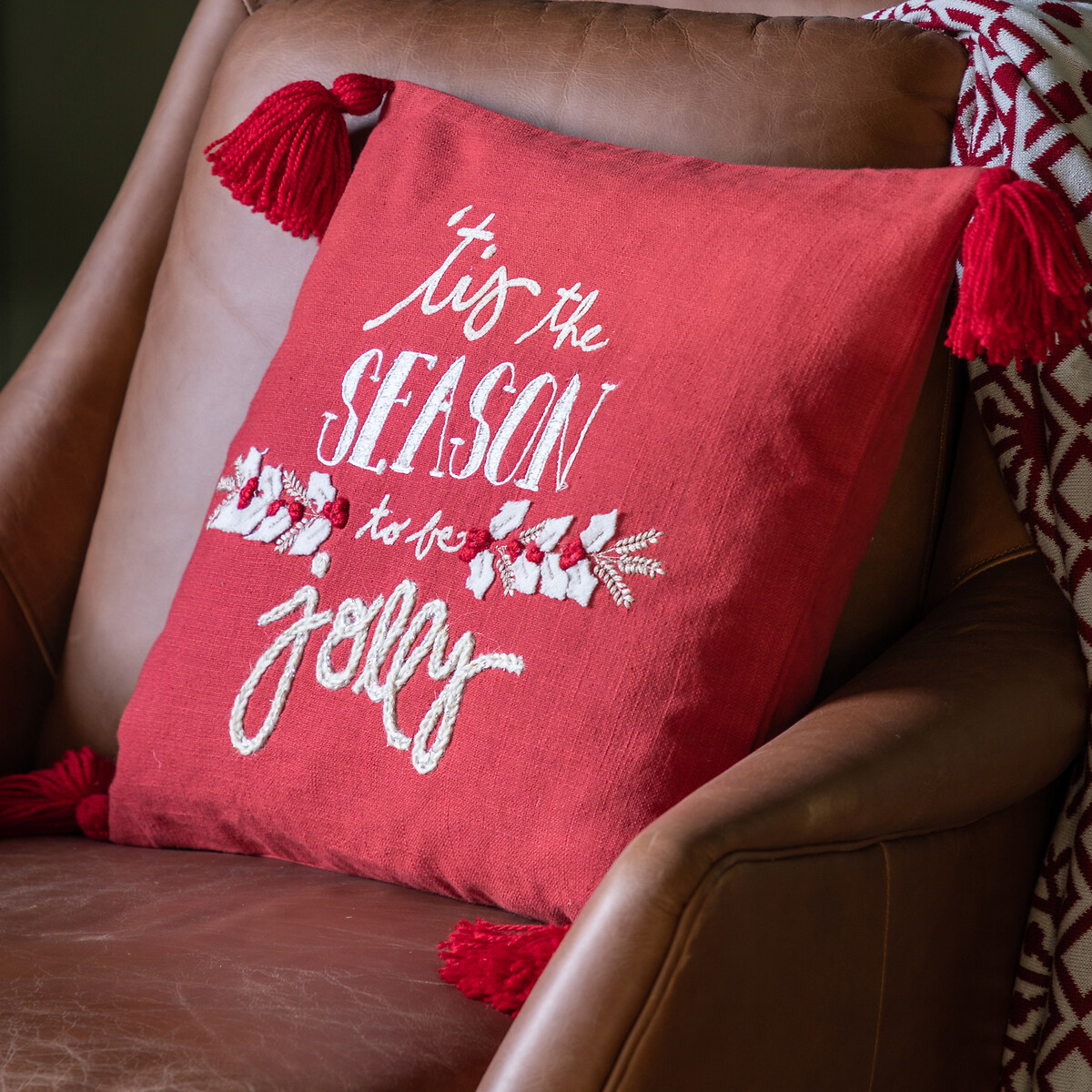 Christmas cushions and clearance throws