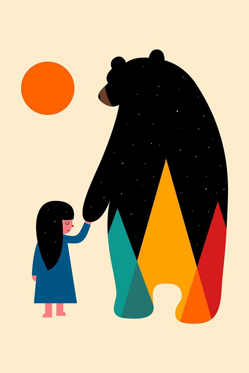 Tableau enfant go home, HEXOA