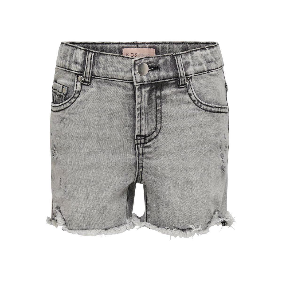 jean shorts grey