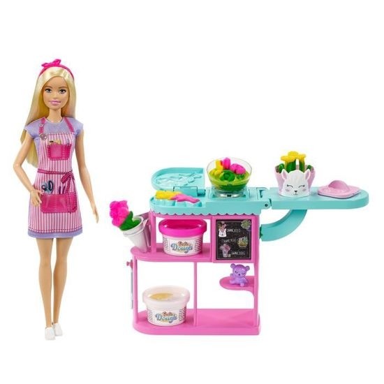 Coffret Barbie Fleuriste - Barbie, MATTEL