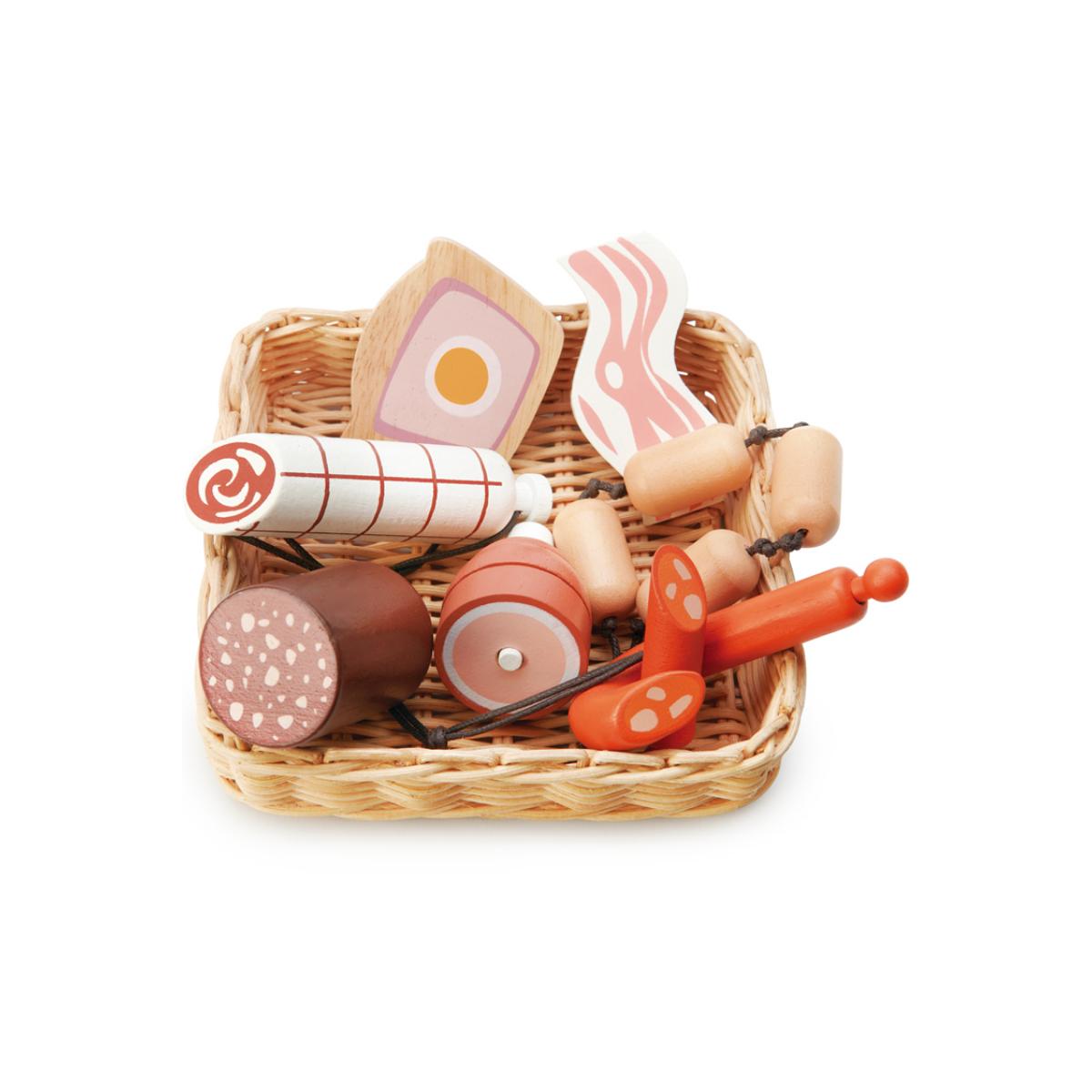 Panier du marché Charcuterie, TENDER LEAF TOYS