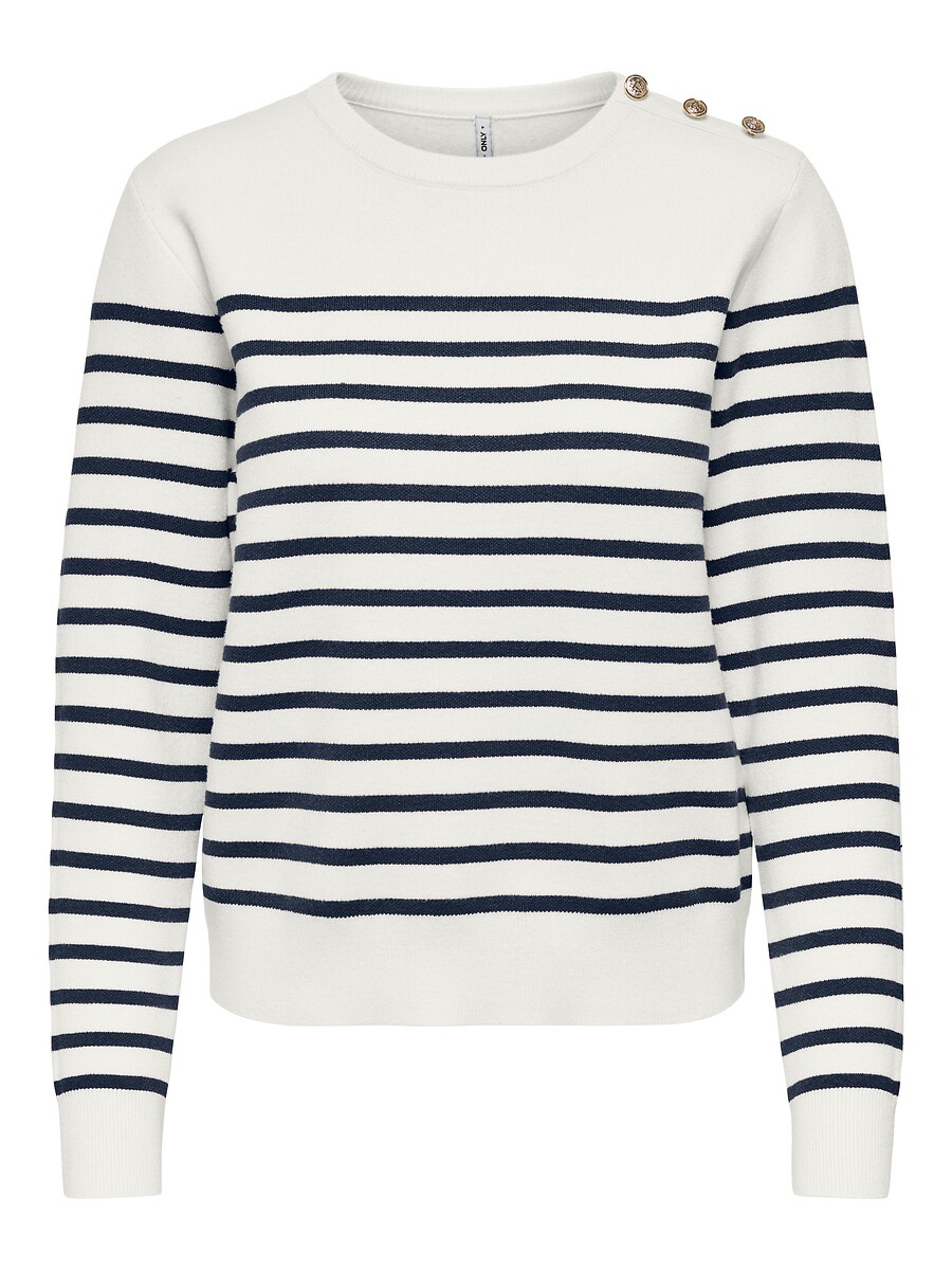 Pull maniche lunghe a righe, ONLY
