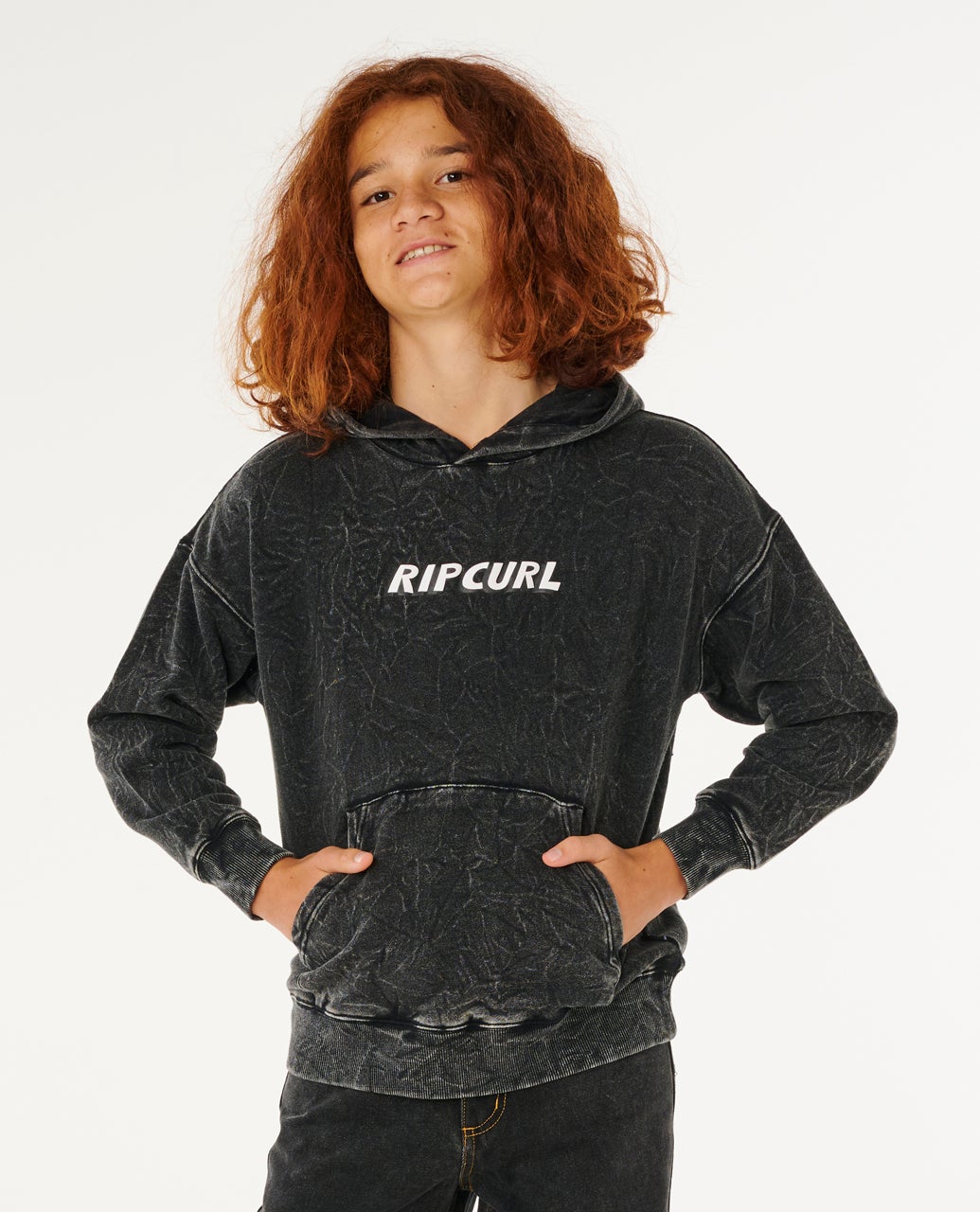 Sweat à capuche Eternal Shred Wash garçon, RIP CURL