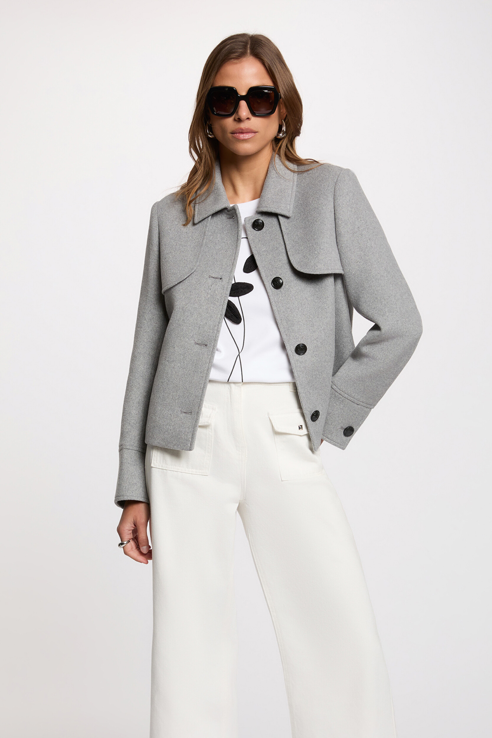 Manteau court ajusté, MORGAN