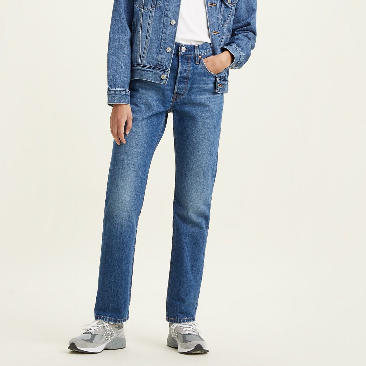 Jean droit 501 original Levi s La Redoute