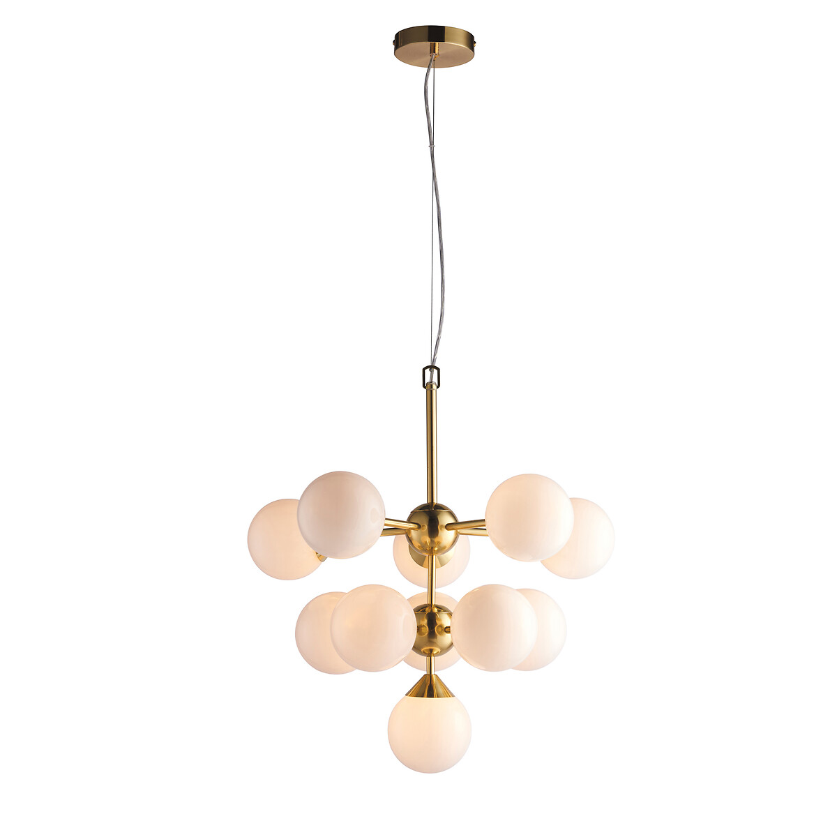 Orson 11-Light Opal Glass Pendant Light, ÉDITÉ