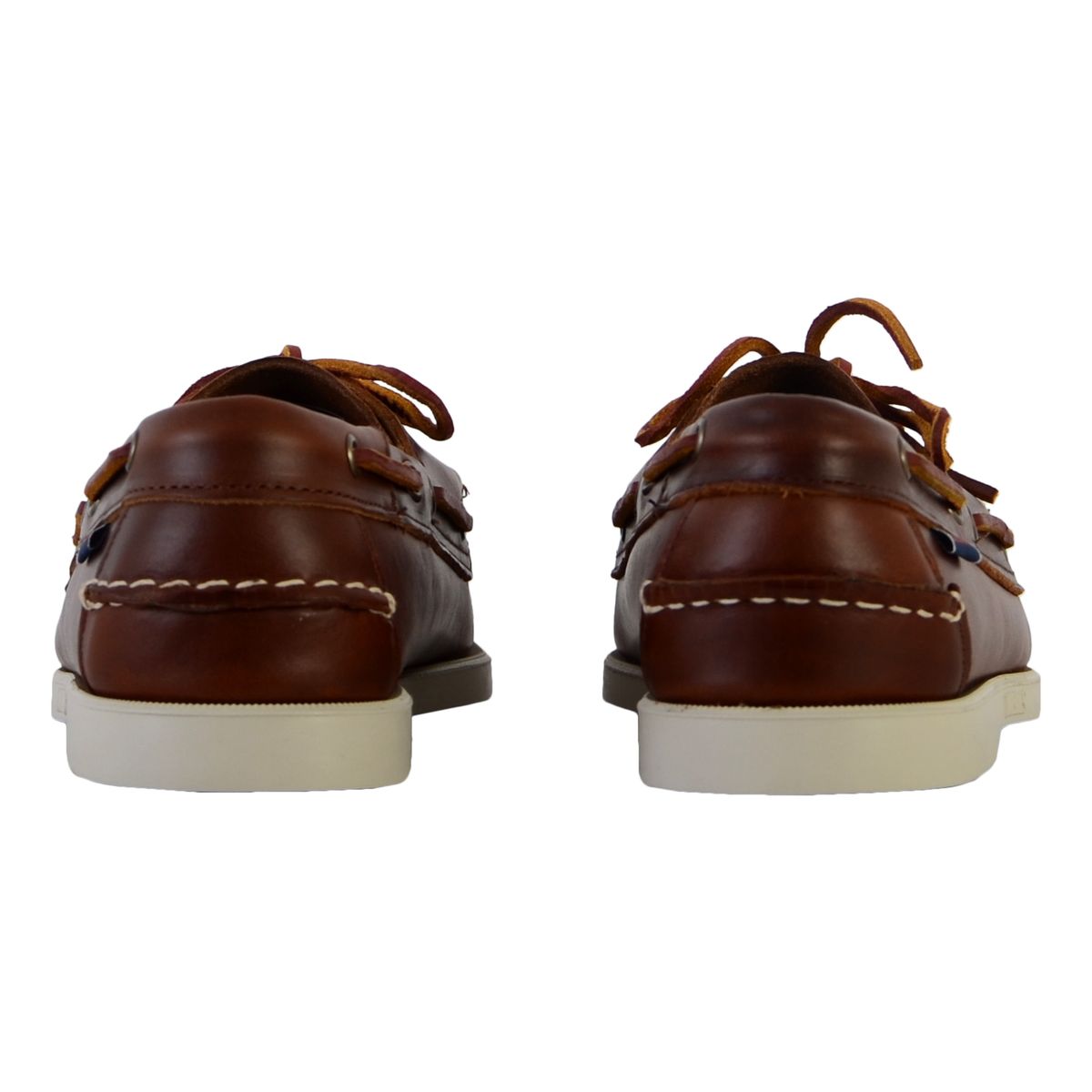 Mocassin cuir marron Sebago La Redoute