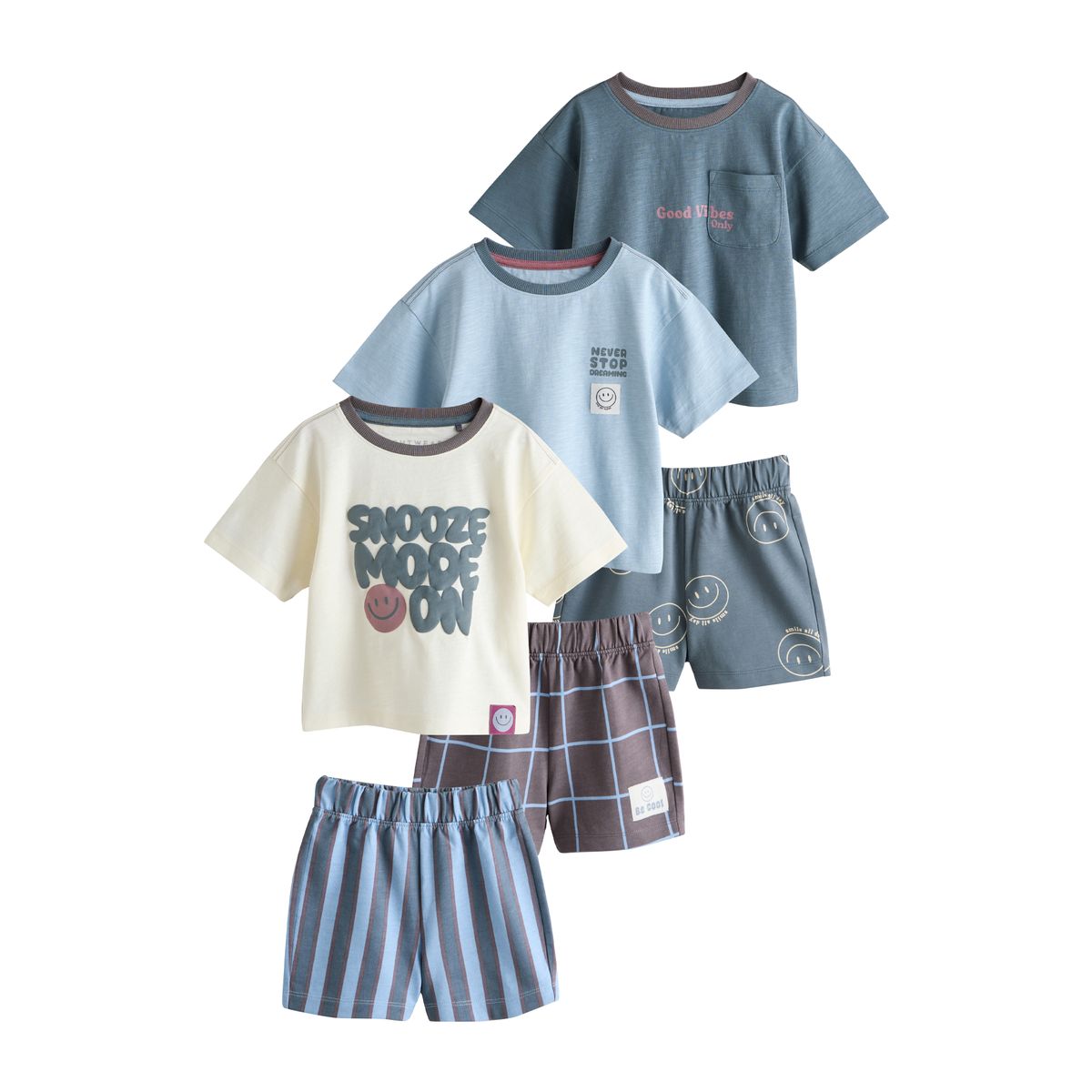 Pyjama short, lot de 3, NEXT