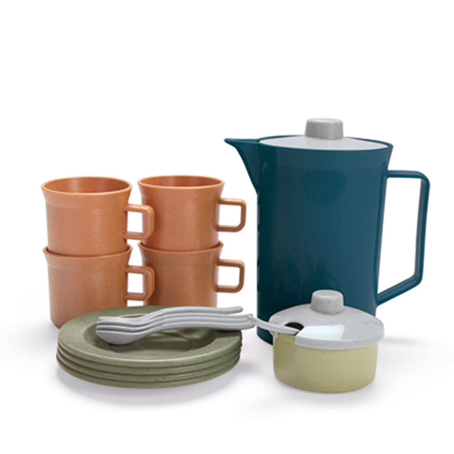 Jouet bioplastique - Coffret service à café, DANTOY