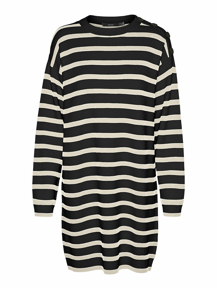 Abito corto a righe, VERO MODA