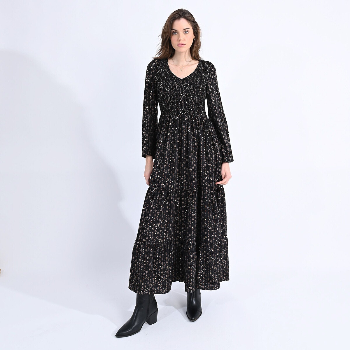 Robe longue boohoo online la redoute