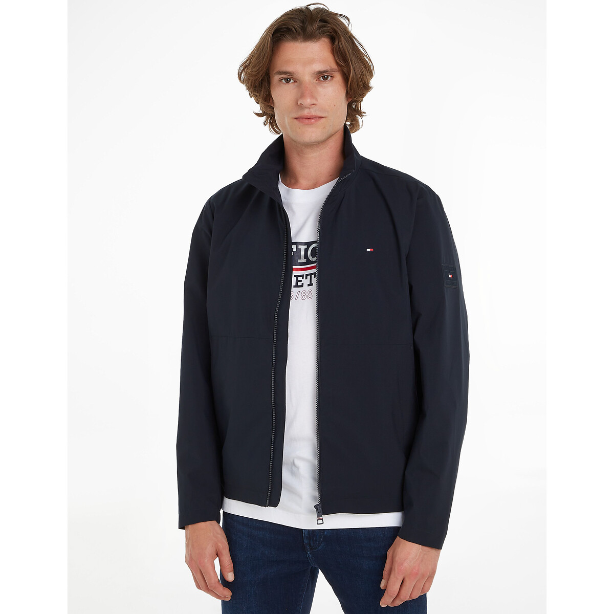 Tommy hilfiger online zip front jacket