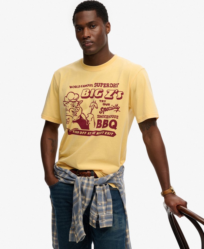 T-shirt Roadside Trade Coupe Ample, SUPERDRY