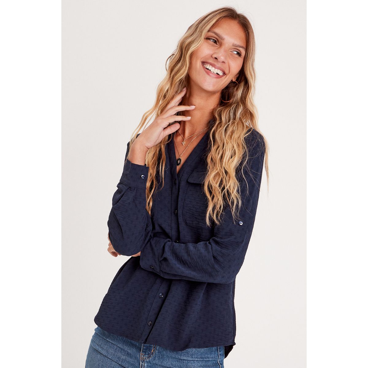 Cache cache chemise online jean