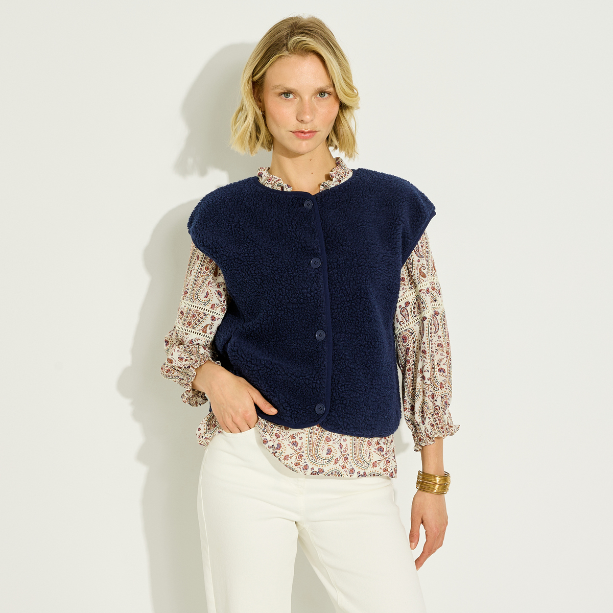 Gilet sans manches, GRAIN DE MALICE