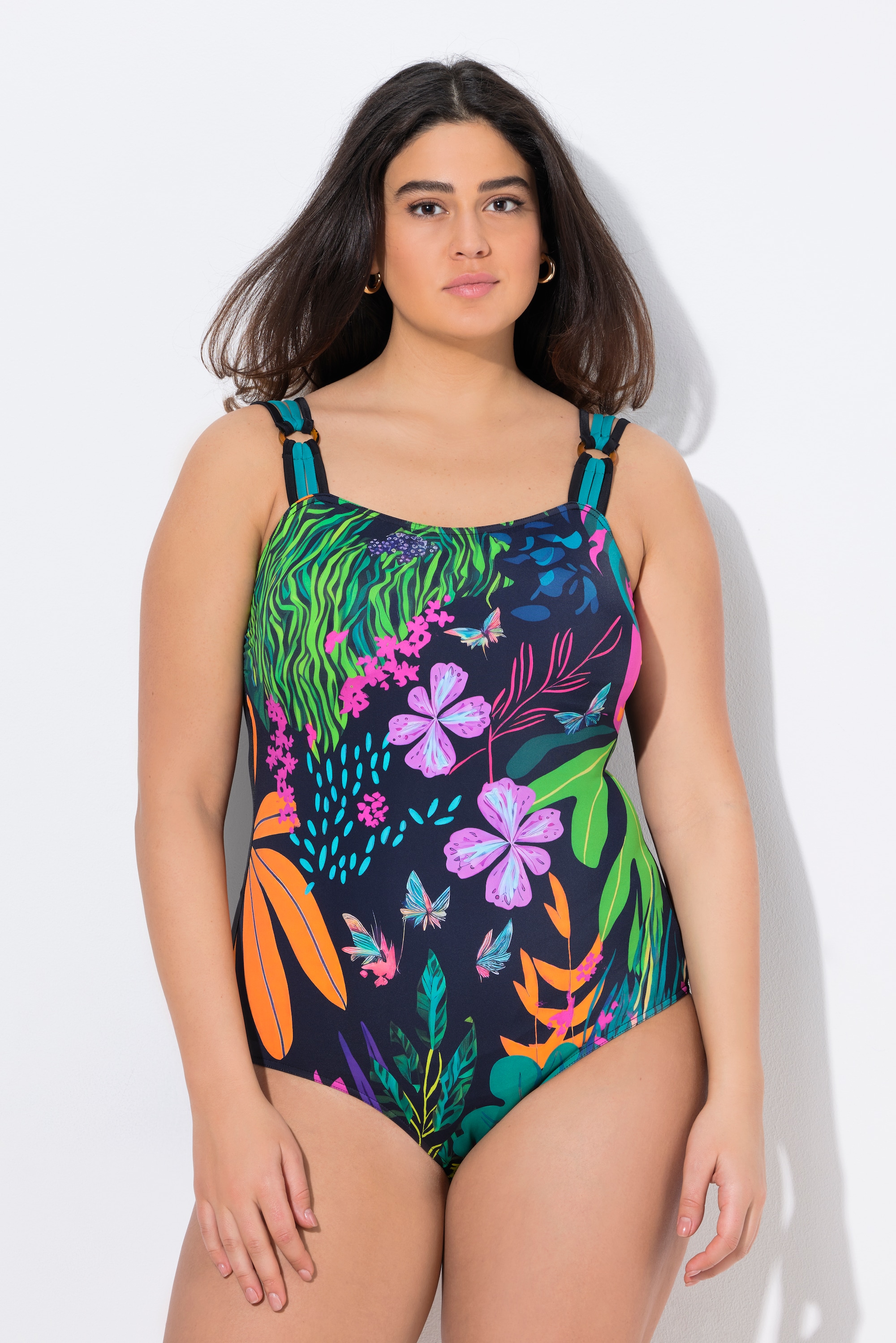 Maillot de bain, motif à fleurs, ULLA POPKEN