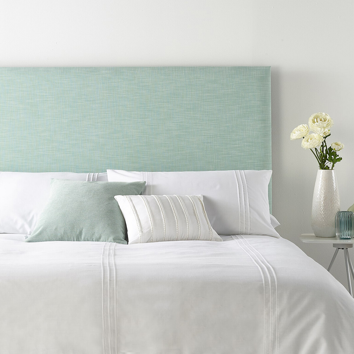 Pale grey online headboard