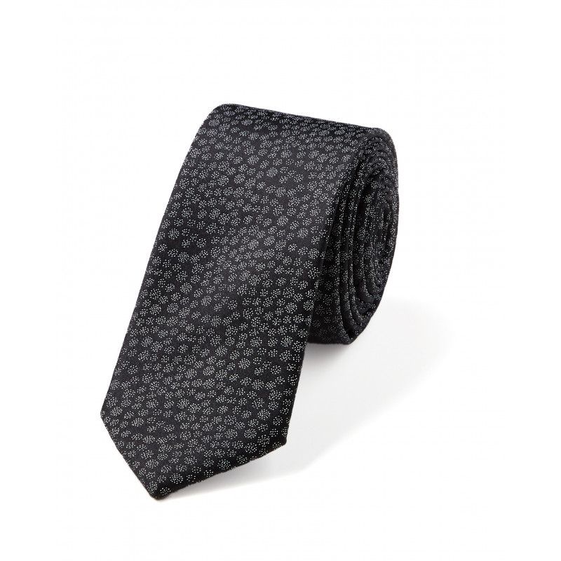 Cuir Cravate Cuir Cravate Noir Messieurs Schlip Véritable Cuir Tie for Gentleman 