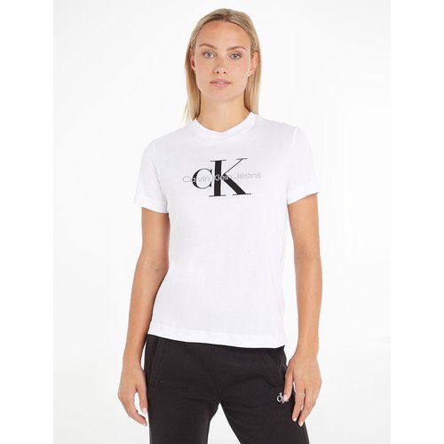 T-shirt mit rundem ausschnitt weiss Calvin Klein Jeans | La Redoute